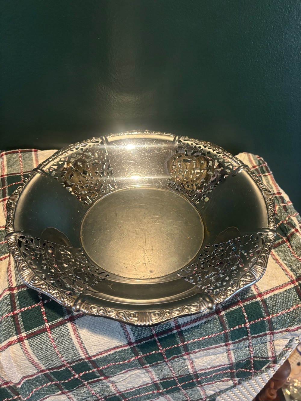 Antique Alfra Italy Pre- Alessi 18/10 Stainless Steel Luxury Fruit Bowl